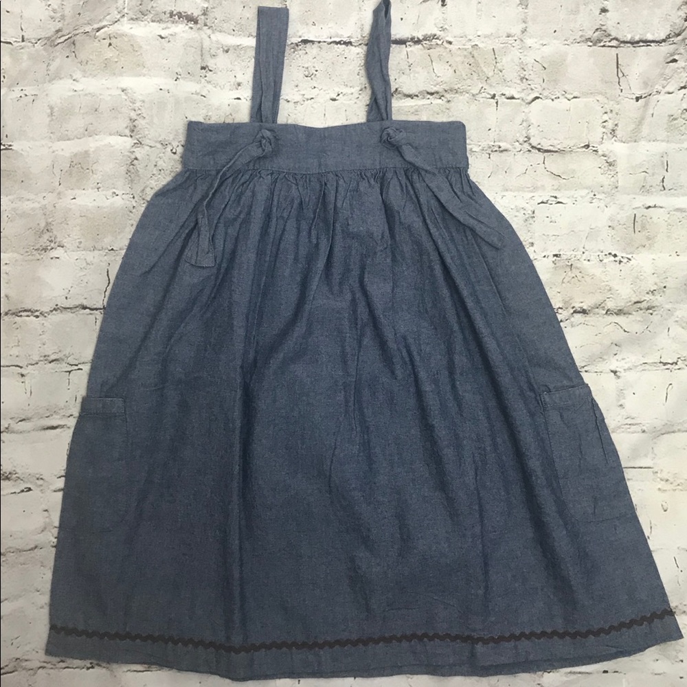 Matilda Jane Chambray Denim Knot Dress Size 4
